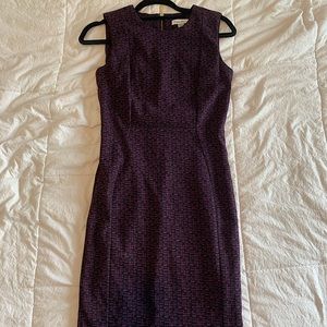NEW Calvin Klein Seamed Sheath Dress